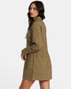 Mini Vestido Rvca Not Today Tan
