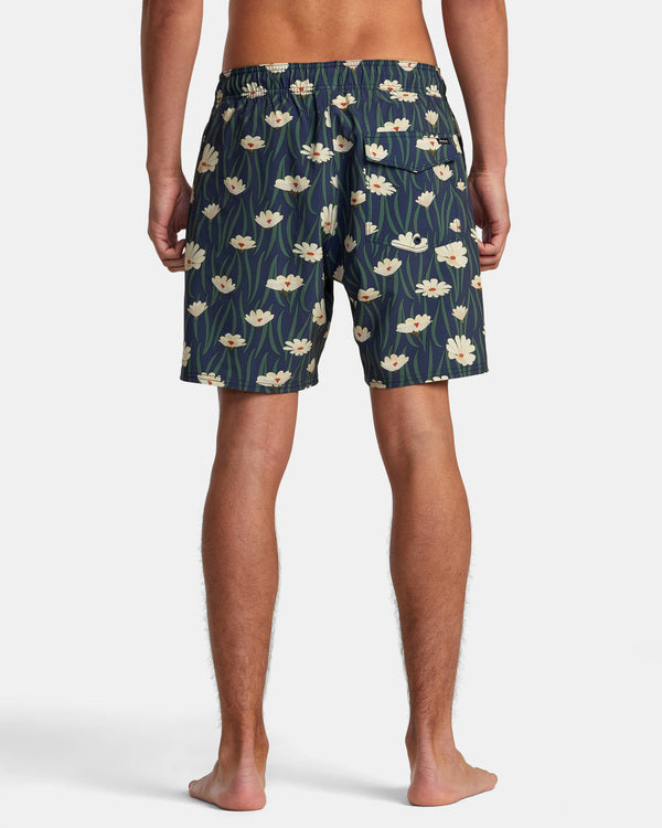 Bañador Rvca VA Elastic Short Moody Blue