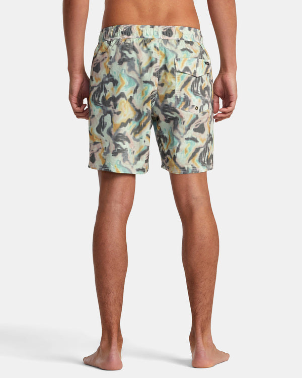 Bañador Rvca VA Manic Elastic Light Blue