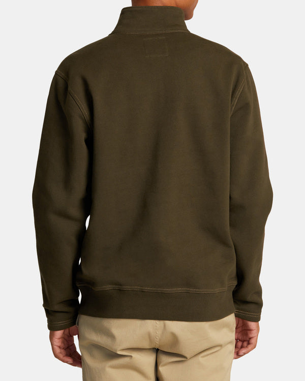 Sudadera Rvca Chainmail Pullover Chocolate