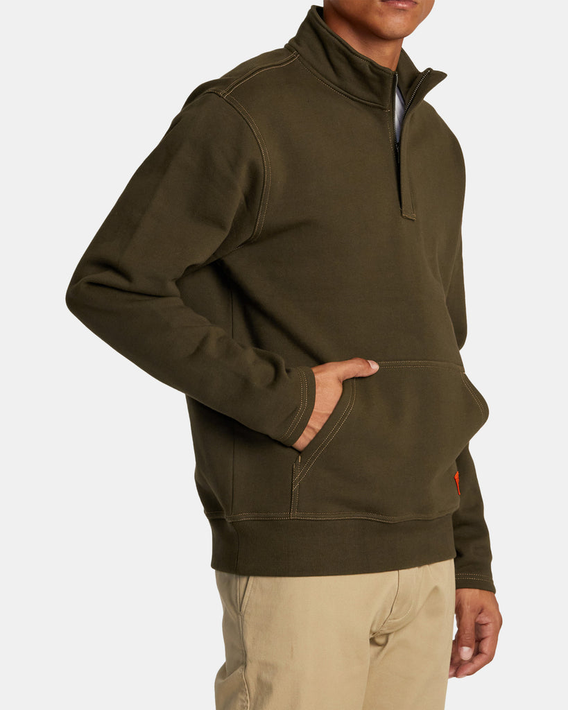Sudadera Rvca Chainmail Pullover Chocolate