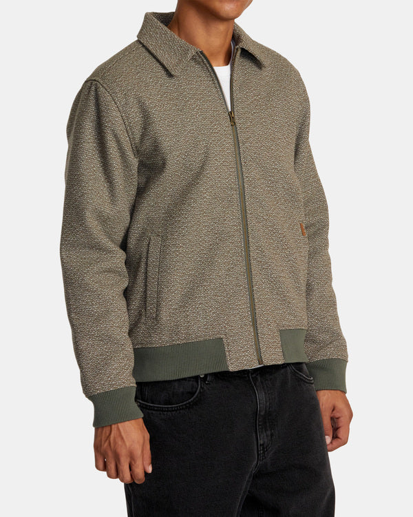 Chaqueta RVCA Pisco Jacket Dark Olive