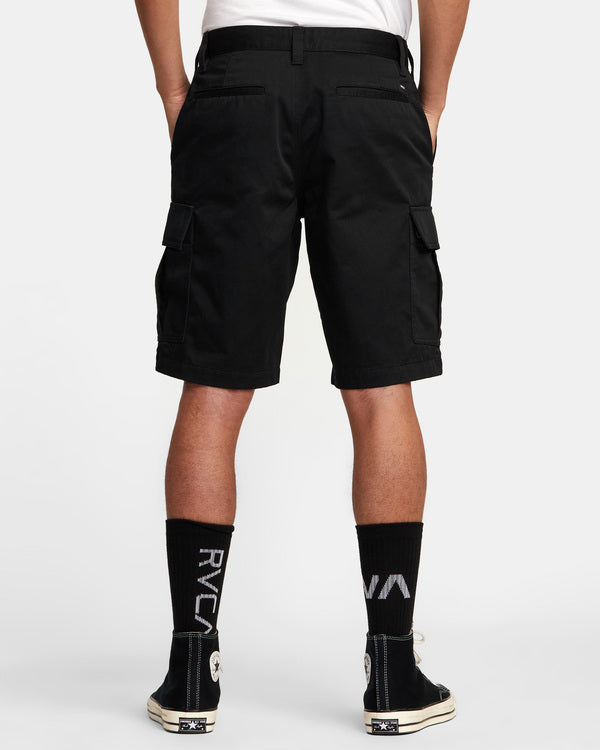 Bermudas Rvca Americana Cargo Black