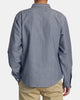 Camisa Rvca Dayshift Stripe Red Earth