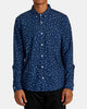 Camisa Rvca That´ll Do Print Dark Denim