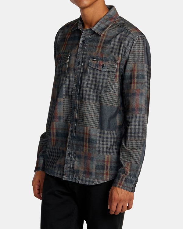 Camisa Rvca Freeman Cord Print