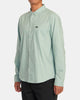 Camisa Rvca That´ll Do Micro Stripe Green Haze