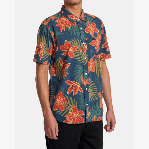 Camisa Carhartt Floral Shirt Black