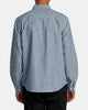 Camisa Rvca Invisible Man Chambray