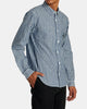 Camisa Rvca Invisible Man Chambray