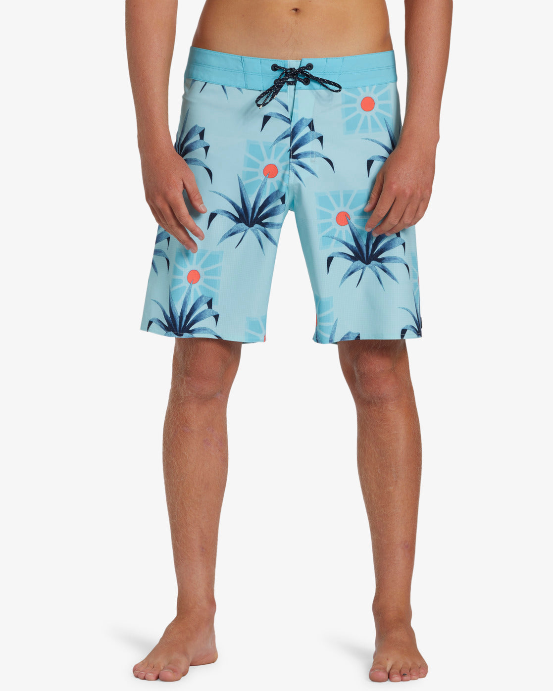 Bañador Billabong Sundays Airlite Pro Coastal azul estampado palmeras técnico surf verano
