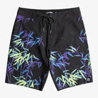 Bañador Billabong Sundays OG 20 Night negro estampado tropical corte largo surf verano