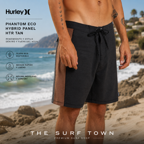 Bañador Hurley Phantom Eco Hybrid Panel Htr Tan