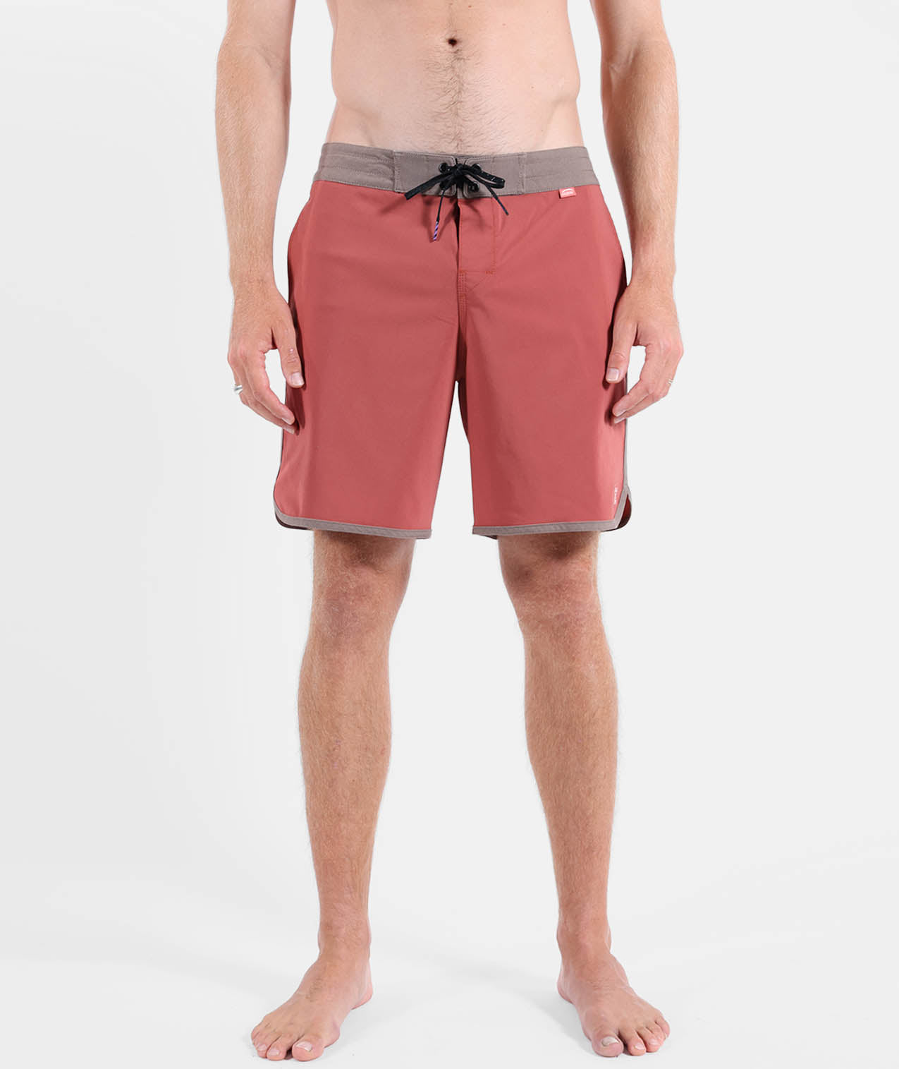 Bañador Oxbow Beachbreak Redwood rojo para hombre estilo boardshort surf premium
