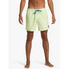 Bañador QUIKSILVER Everyday Solid Volley 15 Shadow Lime para hombre color verde lima estilo surf casual