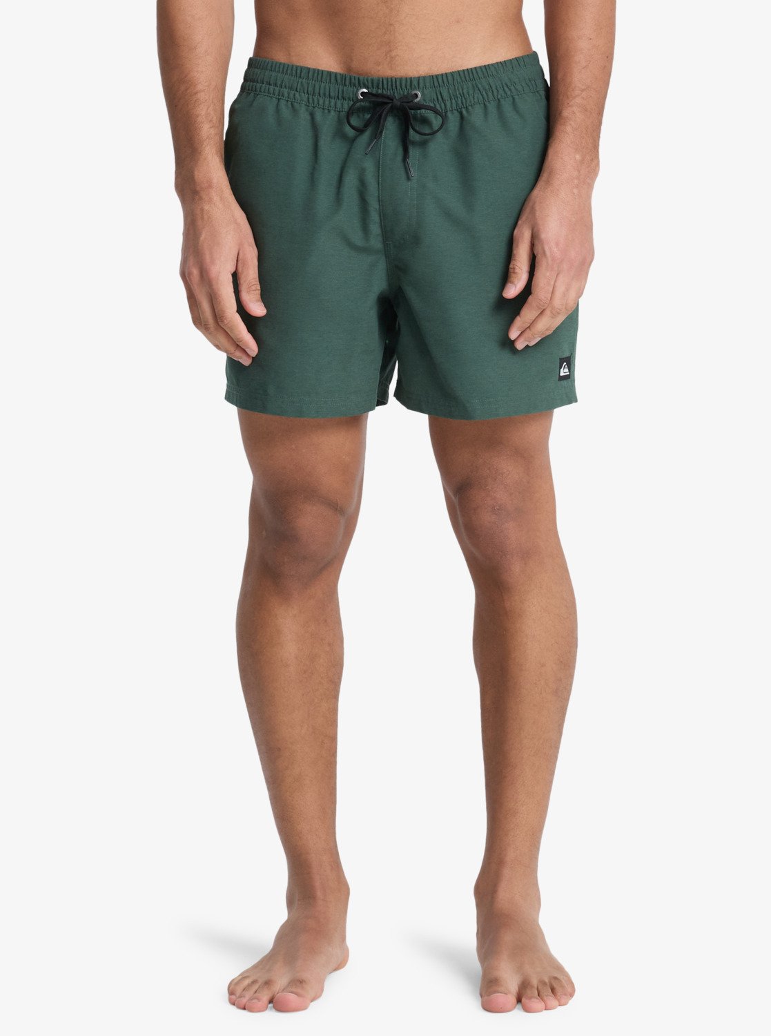 Bañador QUIKSILVER verde hombre Everyday Solid Volley 15 secado rápido estilo surf