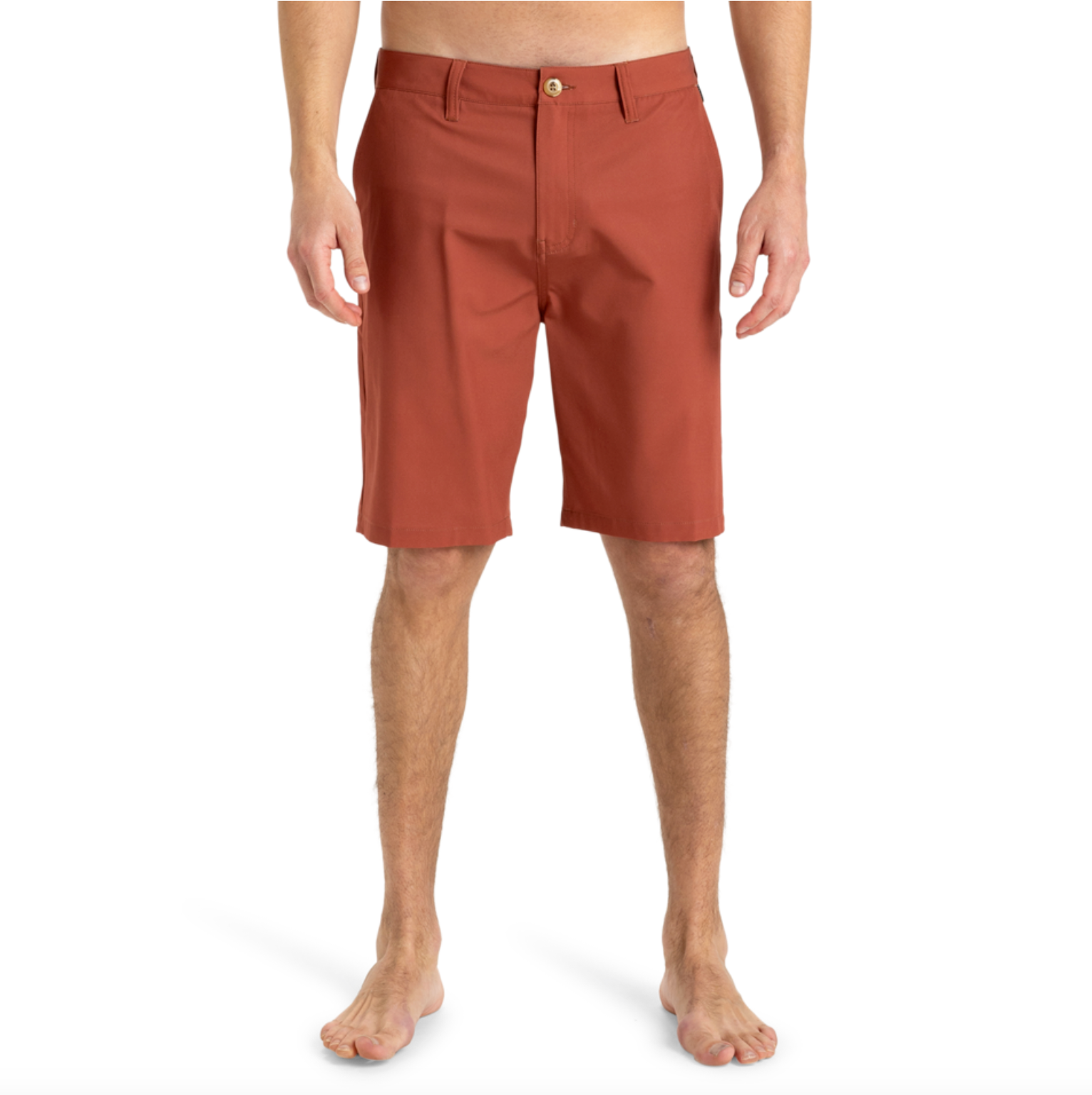 Bañador híbrido QUIKSILVER Union 19 Henna para hombre color terracota estilo bermuda de secado rápido