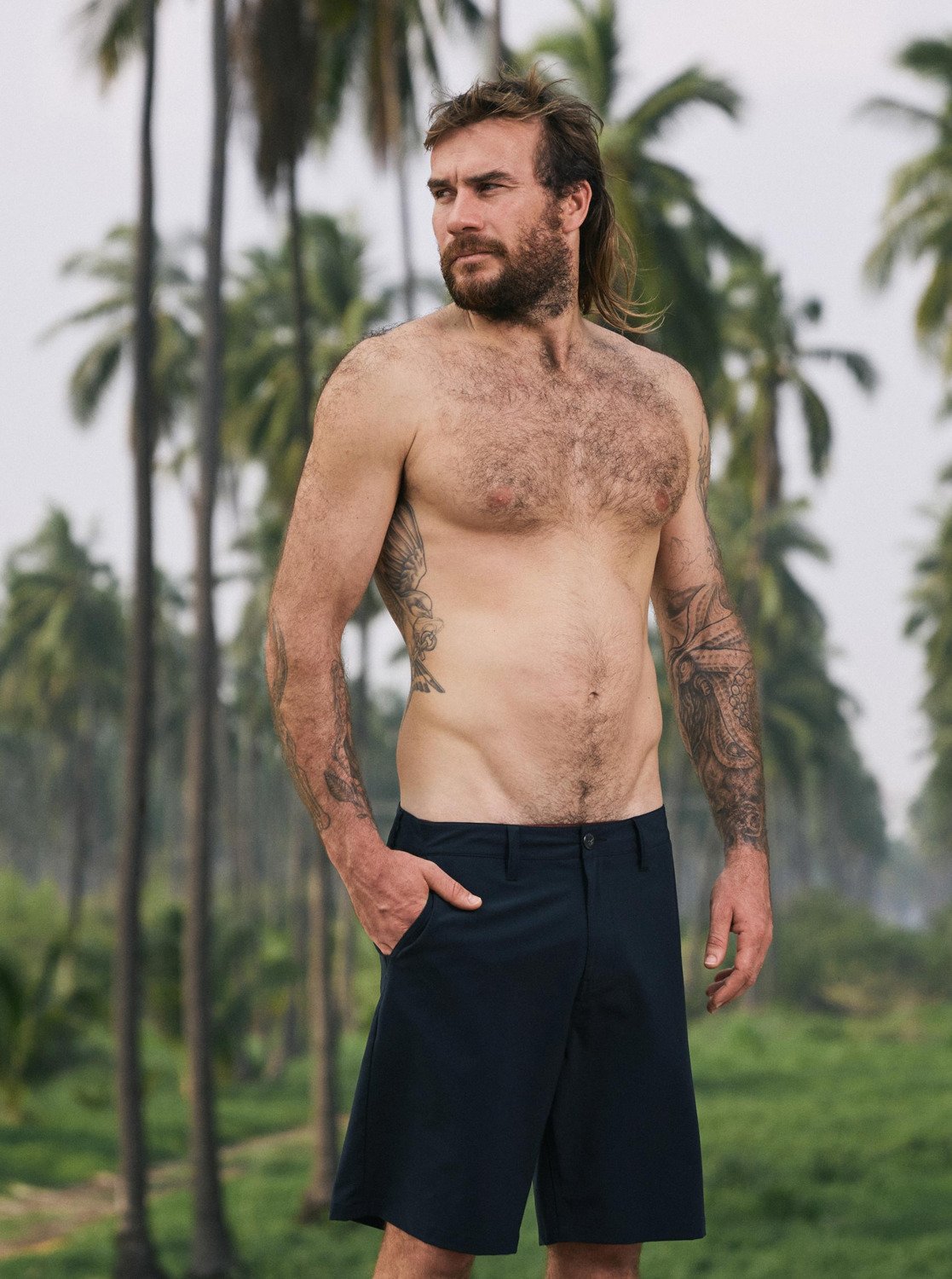 Bañador QUIKSILVER Híbrido Union 20 Black hombre pantalón corto surf negro