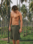 Bañador QUIKSILVER híbrido Union 20 Grape Leaf verde hombre boardshort surf verano