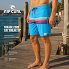 Bañador Rip Curl Mirage Surf Revival azul para hombre con estilo surf y secado rápido