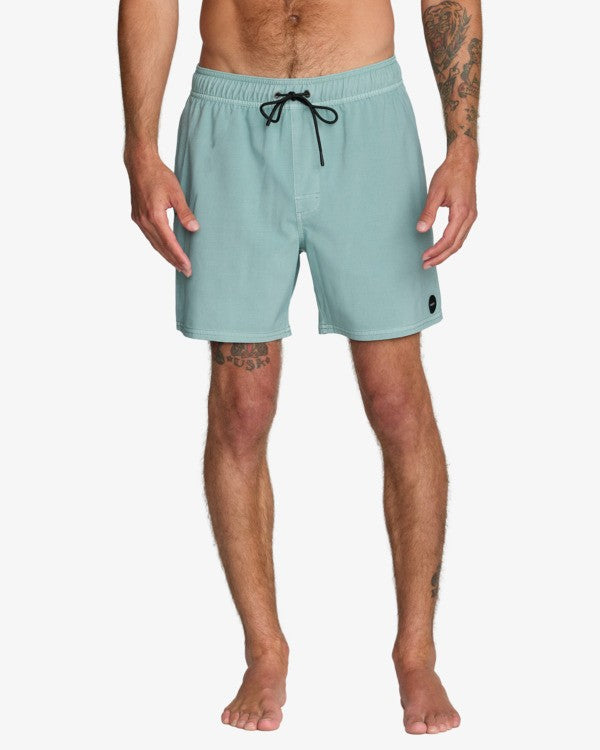 Bañador RVCA VA Pigment 16 Blue Haze azul hombre corto estilo surf verano