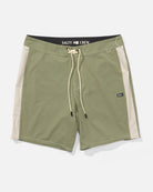 Bañador Salty Crew Channel Boardshort Oil Green hombre verde surf secado rápido