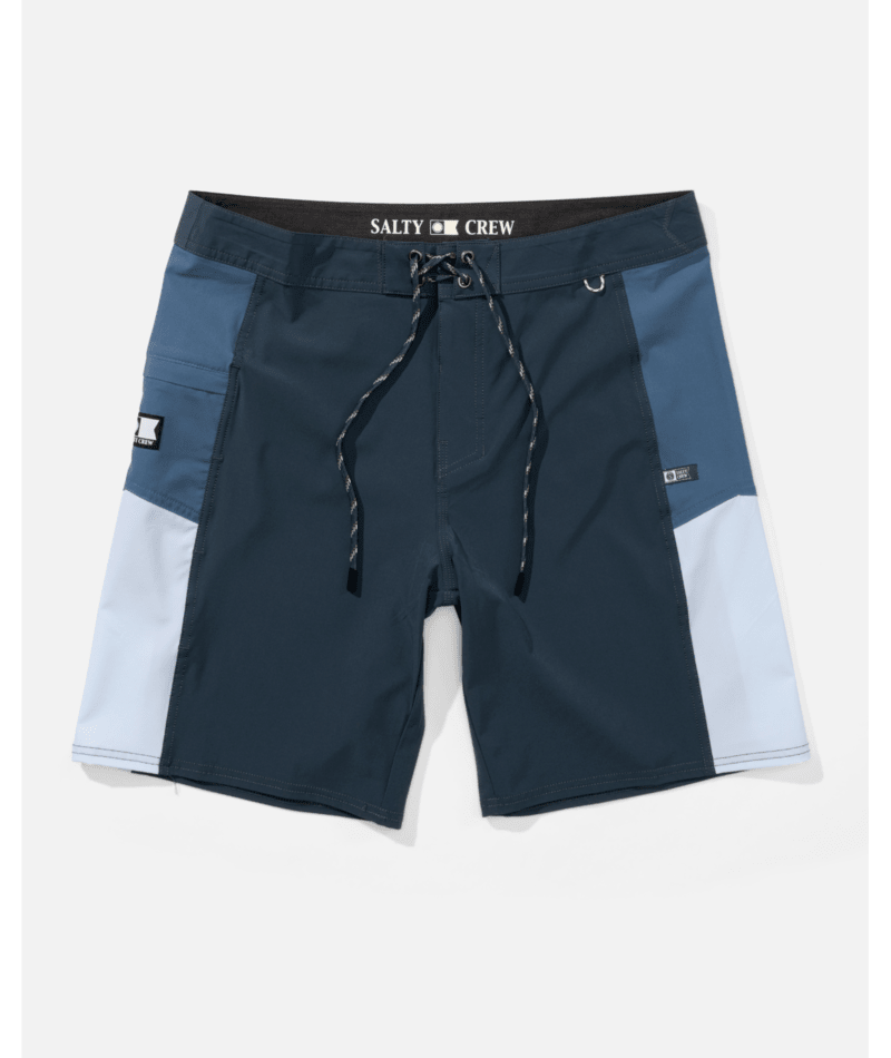 Bañador Salty Crew Flagship Midnight Navy para hombre con diseño en tonos azul marino y secado rápido para surf y playa