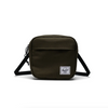 Bandolera Herschel Classic Crossbody en color verde oscuro con correa ajustable y compartimento con cremallera, perfecta para llevar lo esencial con estilo urbano cómodo y práctico