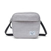 Bandolera Herschel Classic Crossbody Light Grey gris claro compacta ligera y ajustable estilo urbano