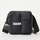 bandolera rip curl pouch negra unisex compacta riñonera urbana cómoda