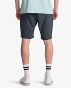partes trasera de las bermudas billabong crossfire solid 20 ombre blue