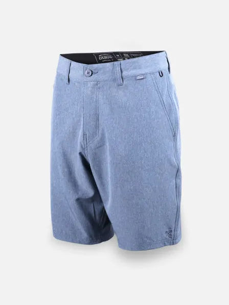 Bermudas Oxbow Resort Indigo azul para hombre estilo surf con corte recto y bolsillos