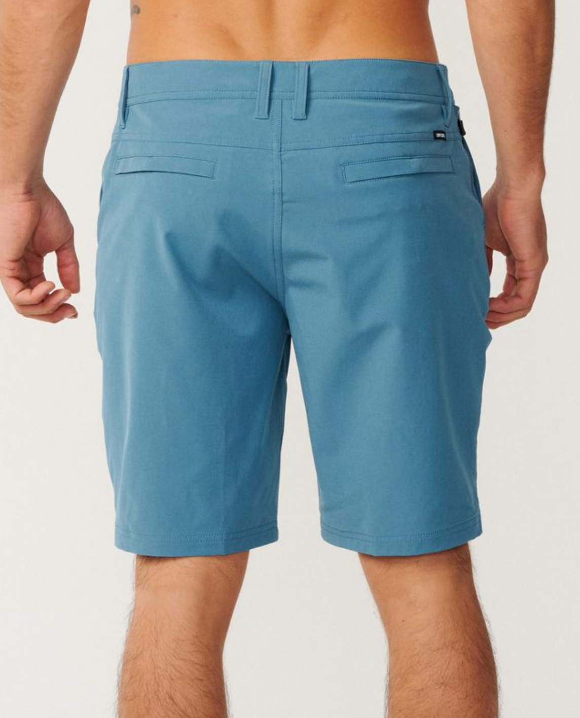 parte de atras de las Bermudas Híbridas Rip Curl Boardwalk Phase 19 Blue Rock