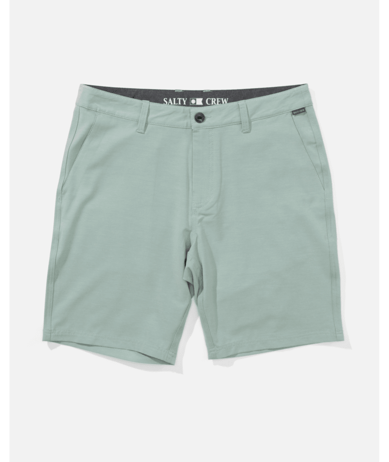 Bermudas Salty Crew Drifter 19 Hybrid Marine para hombre con tejido híbrido de secado rápido y estilo surf lifestyle
