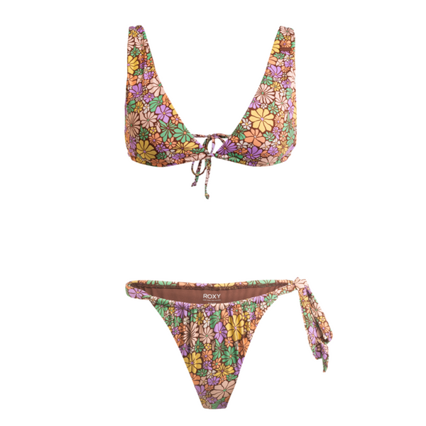 Bikini Roxy Completo All About Sol Elong Tri Set