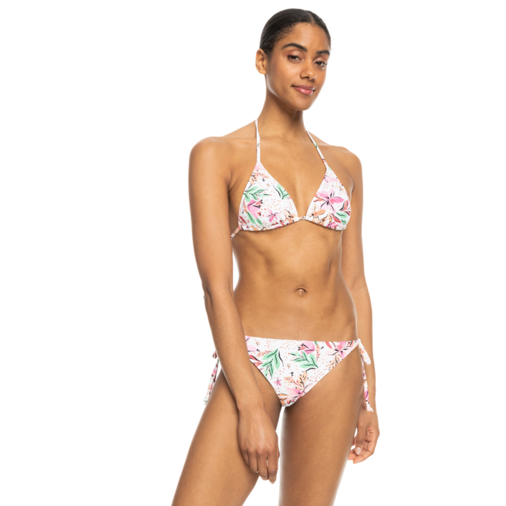 Bikini Roxy Completo Pt Beach Classic Tiki Tri White