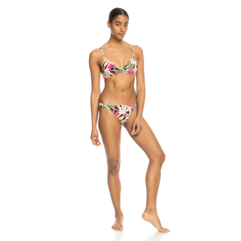 Bikini Roxy Completo Pt Beach Classics Athletic Set Anthracite