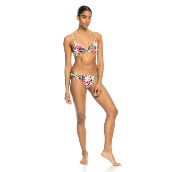 Bikini Roxy Completo Pt Beach Classics Athletic Set Anthracite