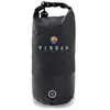 Bolsa estanca VISSLA 7 Seas Phantom 20 litros impermeable negra para deportes acuáticos resistente