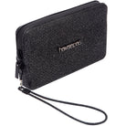 Bolsito Havaianas Mini Bag Plus Glitter negro con acabado brillante y cremallera ideal para llevar móvil, llaves y dinero en verano