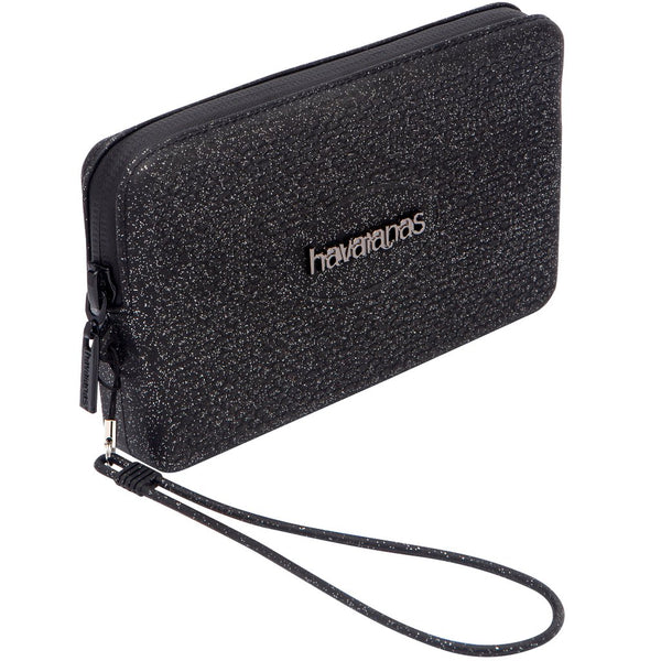 Bolsito Havaianas Mini Bag Plus Glitter Black
