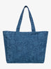 Bolso Roxy Flower Bus Tote Marine Blue