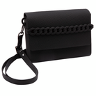 Bolso Havaianas Casual Bag Chain Black de goma color negro con cadena decorativa y bandolera