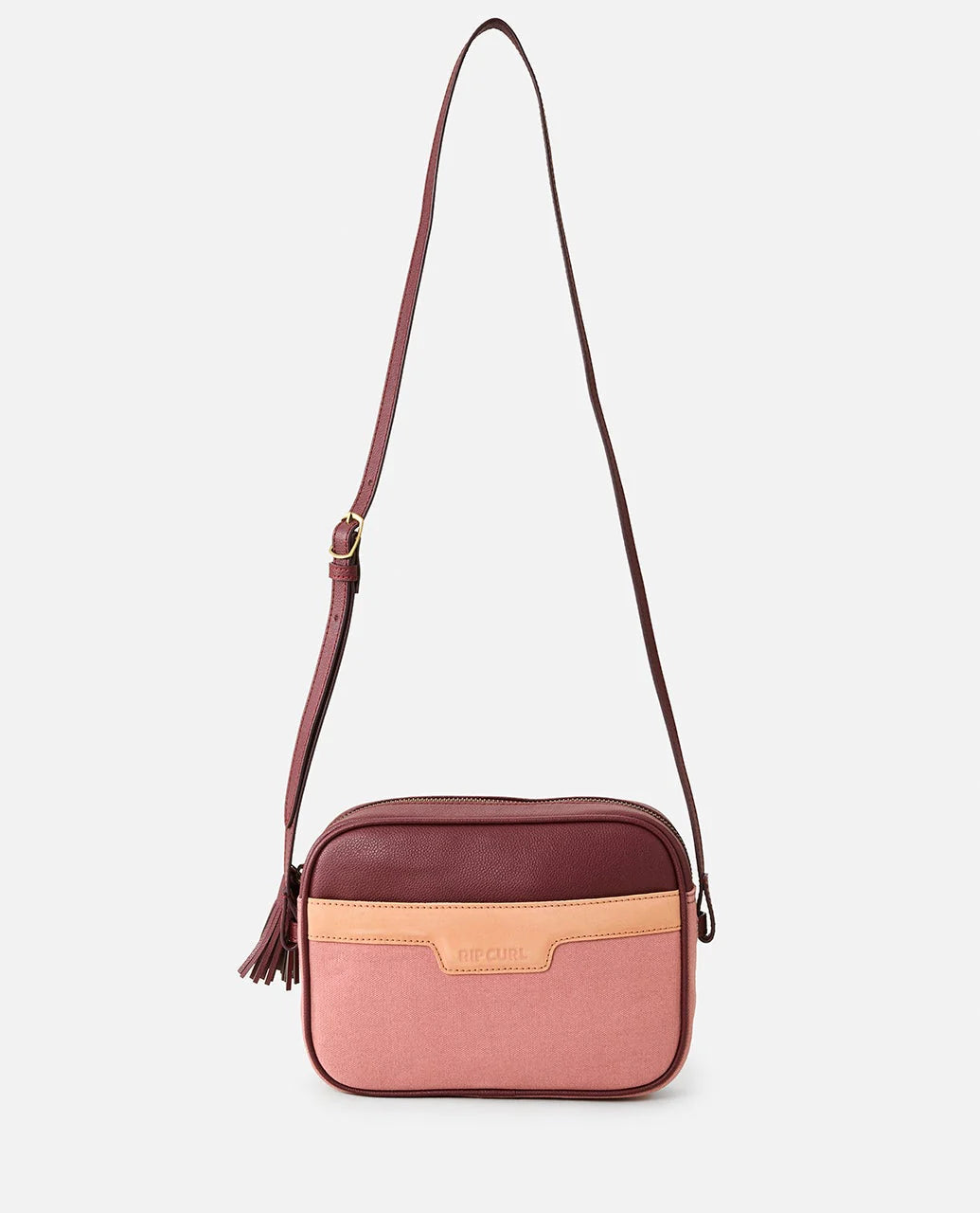 Bolso RIP CURL Boho 2.5L Coral tipo bandolera compacto con correa ajustable estilo surf
