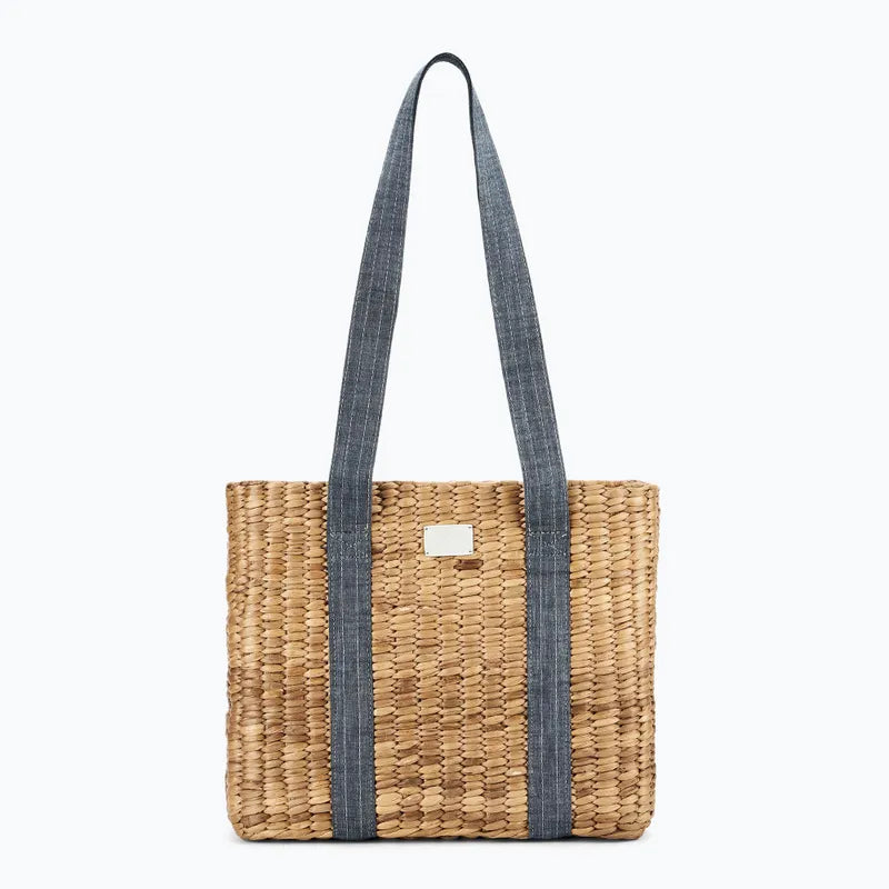 Bolso Rip Curl Premium Straw Tote Bag de paja grande estilo surf para playa y verano