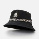Bucket Rip Curl Brand Bucket Mix Black negro unisex con logo bordado y diseño tipo bucket ideal para verano