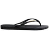 Chanclas Havaianas Slim Logo Metallic Black Gold