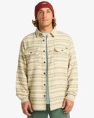 Camisa BILLABONG Offshore Jacquard Flannel Hunter hombre algodón con estampado jacquard estilo surf
