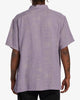 Camisa Billabong Sundays Jacquard Grey Violet