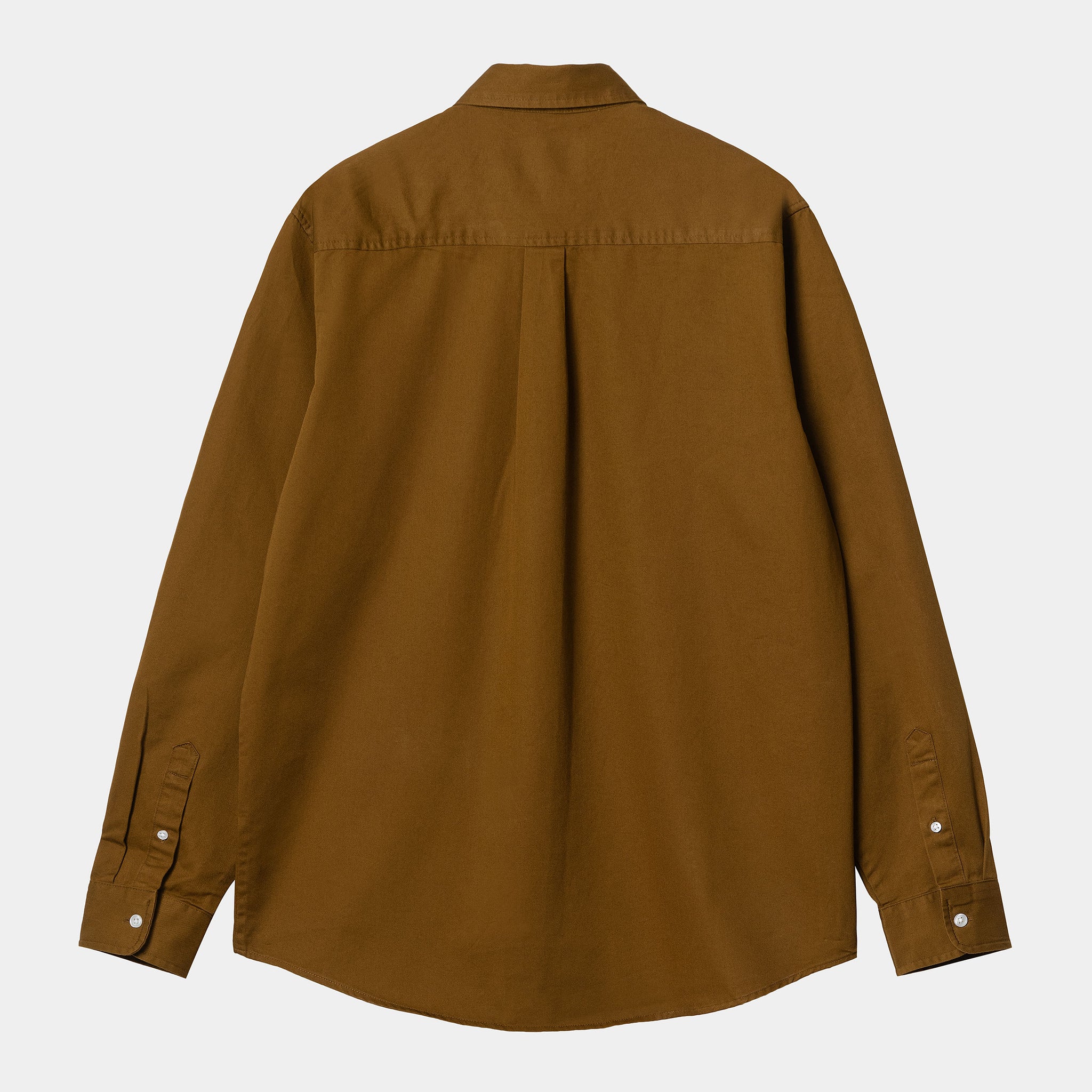 Camisa Carhartt Wip Madison Ls Deep Brown